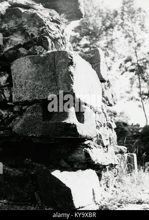 Photograph of Tautra Monastery in Nord-Trøndelag, Norway, showing ...