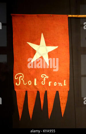 The standards of the Roter Frontkämpferbund (Red Front Fighters League ...