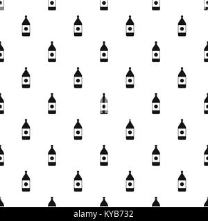 Big bottle pattern vector Stock Vector