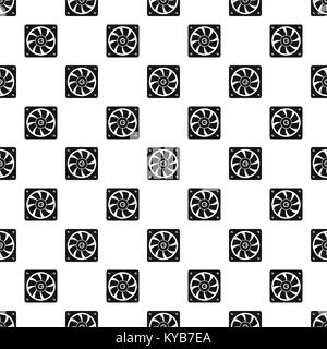 Oil electric heater on wheels pattern vector Stock Vector