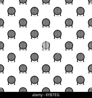 Outdoor compressor of air conditioner pattern Stock Vector