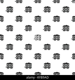 Cart on wheels with gold pattern vector Stock Vector