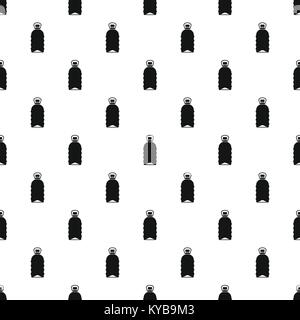 Big bottle pattern vector Stock Vector
