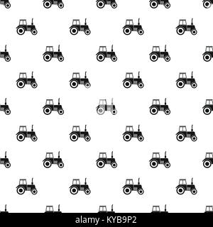 Tractor pattern vector Stock Vector