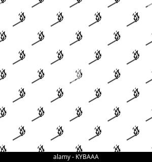 Match flame pattern vector Stock Vector
