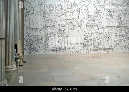 Albright-Knox art gallery Buffalo New York Stock Photo