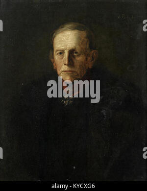 Parlaghy – Portrait of Helmuth Karl Bernhard Graf von Moltke, 1891 Stock Photo