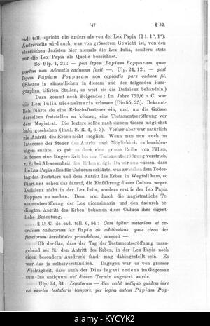 Paul Jörs Ueber das Verhältnis der Lex Iulia de maritandis ordinibus