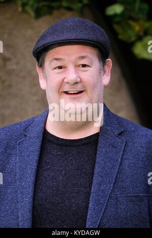 London, UK. 14th Jan, 2018. Johnny Vegas attends the World Premiere of Early Man at BFI IMAX. Pictured: Michael Pennington, Michael Joseph Pennington, Johnny Vegas. Credit: Julie Edwards/Alamy Live News Stock Photo