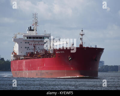 Hafnia Soya (ship,2015) IMO 9729271, Noordzeekanaal pic2 Stock Photo