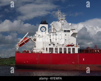 Hafnia Soya (ship,2015) IMO 9729271, Noordzeekanaal pic7 Stock Photo