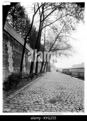 Port de la Mégisserie - Vue du quai - Paris 01 - Médiathèque de l'architecture et du patrimoine - APMH00037703 Stock Photo