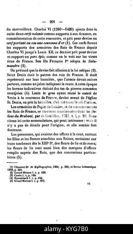 Publications de la société d'archéologie dans le duché de Limbourg vol 001 p 201 Stock Photo