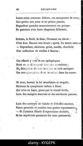 This is a page from Arthur Rimbaud's poetry collection 'Poésies ...