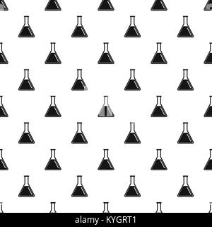 Test tube with oil pattern vector Stock Vector
