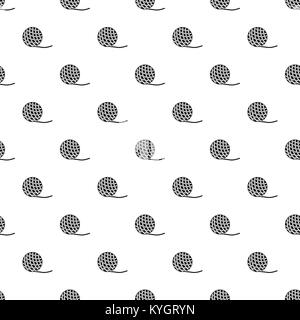 Yarn ball toy for cat pattern vector Stock Vector