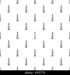Obelisco of Buenos Aires pattern vector Stock Vector