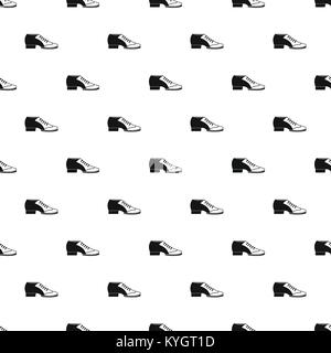 Tango shoe pattern vector Stock Vector