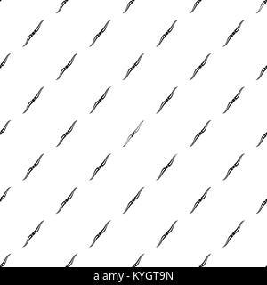 Throwing ninja knife pattern vector Stock Vector