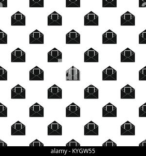 Envelope with card pattern vector Stock Vector