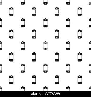 Alkaline battery pattern vector Stock Vector