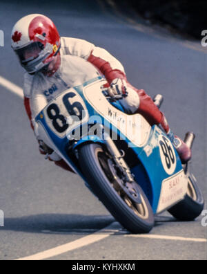 1983 Isle of Man TT Classic Parade, lap of honour by vintage and ...