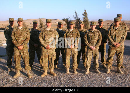 Soldiers Of The 1st Battalion, 623rd Field Artillerystand In Formation ...