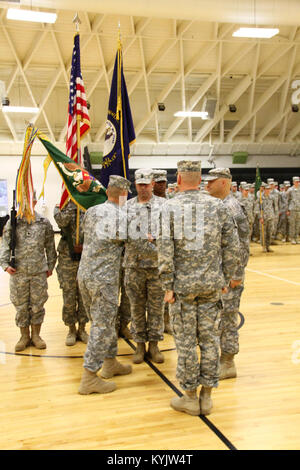Maj. Timothy Starke takes charge of the 198th Military Police Battalion ...