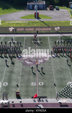 US Army National Guard parade and ceremony. Stock Photo