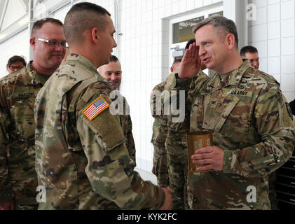 Pvt. Bradley Sampson With The 2123rd Transportation Company Presents 