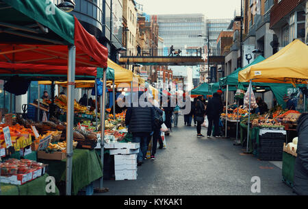 Croydon Street Market Stock Photo