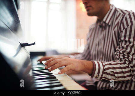 Piano play Stock Photo