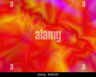 abstract vector blurred background - red and yellow Stock Vector