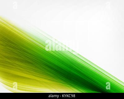 abstract vector stripes glowing background - green and yellow Stock Vector
