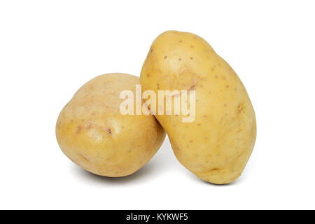 Young potato isolated on a white background with clipping path Stock Photo