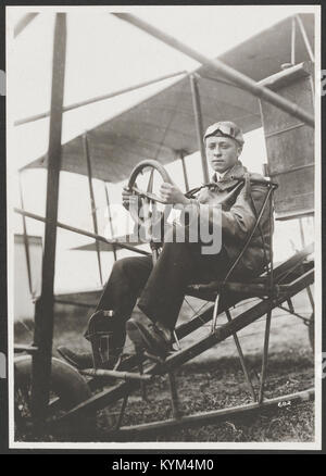 Curtiss R6 This photograph shows a Curtiss R-6, a 1920s biplane, stationed at ...