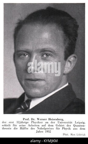 Portrait of Werner Heisenberg (1901-1976), Physicist 2550982609 o Stock Photo