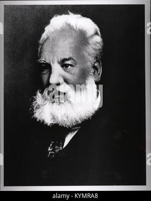 Portrait of Alexander Graham Bell (1847-1922), Engineer 2536834078 o Stock Photo