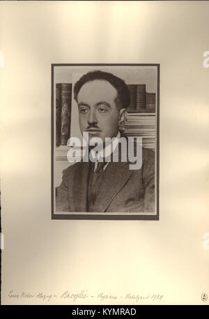 Portrait of LouisCésarVictorMaurice de Broglie (18751960