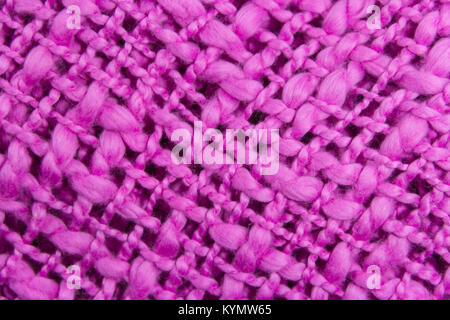 background texture woven in ultraviolet loom the color of the year Stock Photo