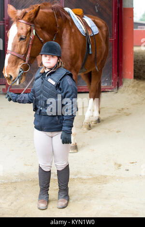 HIPPOTHERAPY Stock Photo - Alamy