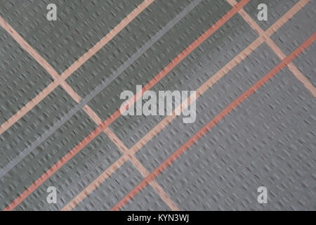 Crossed lines pattern on a fabric Stock Photo