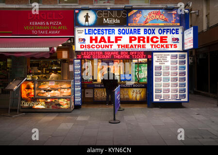 Tourist shops Leicester Square London Stock Photo - Alamy