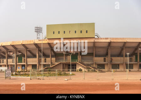 4th August Stadium, National Stadium of Burkina Faso built in the capital Ouagadougou, 2008. Stock Photo