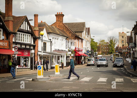 Pinner High Street, London Borough of Harrow North West London UK Stock Photo