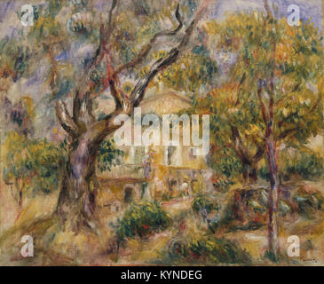 Renoir - Les Collettes à Cagnes Stock Photo