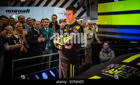 Mission Motorsport launch the Invictus Games Racing Team Jaguar F-Type at  the Autosport International Racing Car Show at NEC Stock Photo - Alamy