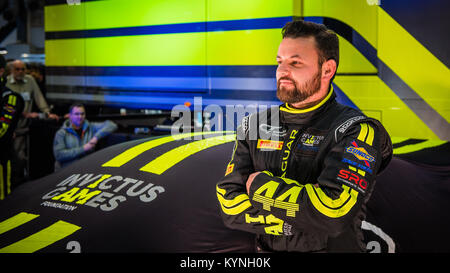 Mission Motorsport launch the Invictus Games Racing Team Jaguar F-Type at  the Autosport International Racing Car Show at NEC Stock Photo - Alamy