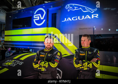 Mission Motorsport launch the Invictus Games Racing Team Jaguar F-Type at  the Autosport International Racing Car Show at NEC Stock Photo - Alamy