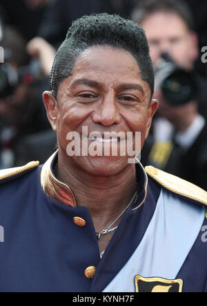 Jermaine Jackson attends the The Beguiled screening during the 70th annual Cannes Film Festival at Palais des Festivals on May 24, 2017 in Cannes, France. Stock Photo